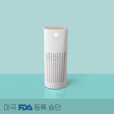 [리뷰이벤트/FDA등록] 보보이문센 M-003W 차량용 미니공기청정기 편백나무필터 화이트