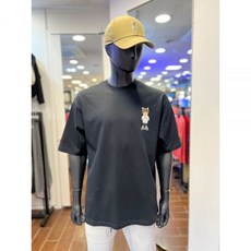 라이프워크 유니) 모노힙독 반팔 티셔츠 LW232TS413 블랙 백화점 아울렛 (3395106)