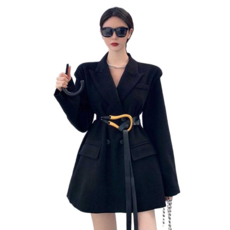 besteffie 나이스클랍코트 핸드메이드코트 여자겨울 벨트 키작녀 양면 코트 BD58