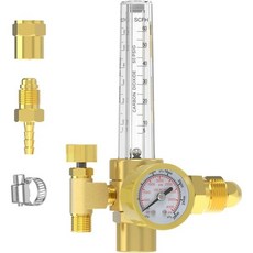 예 용접기 아르곤 CO2 Mig Tig 유량계 가스 레귤레이터 게이지 용접, Gas Regulator, 1개 - 아르곤2게이지