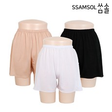 쌈솔 [3시당일출고] 국내생산 여성 인견 속바지