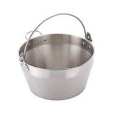 키친플라워 홈메이드 잼팟 냄비, 4.5L(24 x 14.5 cm), 1개