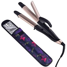 LOVANI 2 in 1 Hair Flat Iron and Curling Iron Travel Hair Straightener Curler 1 Inch Mini Size Dual, One Color, 상세 설명 참조0