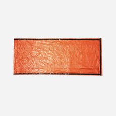 KOOLMAN(쿨맨) 백패킹 비상담요 (침낭형), 1개, 비상담요 (침낭형) 90cm - 오렌지
