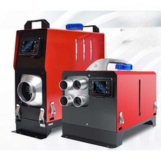 화물차 트럭 히터 무시동 자동차 겨울 난방 카라반, 12V -수평 일체형기(LCD+리모콘), 1개