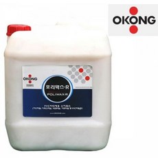 오공 국산 유리용세정제 악기광택 피칼 포리왁스R 18.75L, 1통