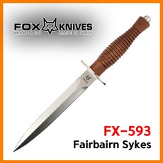 폭스 FOX 나이프 Fairbairn Sykes FX-593 픽스드