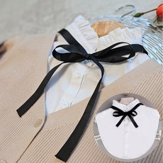 PRET 페이크 카라 넥케이프 블라우스 레이어드카라 상품 이미지