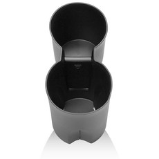 RUIYA 푸조208/e-208/2008/e-2008 컵홀더 컵 거치대, 블랙, 1개