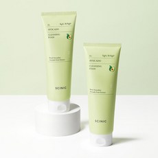 싸이닉 NEW 아보카도 클렌징 폼 250ml 2개 약산성 저자극 피지 비건인증 화장품 겨울 여자 코스메틱