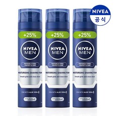 니베아 맨 프로텍트 앤 케어 쉐이빙 폼 250ml X 3, 3개
