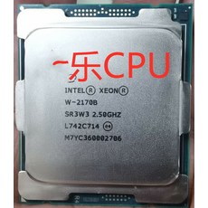 Intel Xeon W-2170B 14 코어 28레드 2.5G 프로세서 SR3W3 CPU LGA2066
