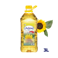 Azime Sunflower Oil Healthy & Versatile Turkiye 아지메 해바라기유 건강하고 다용도 터키산, 2개, 3L