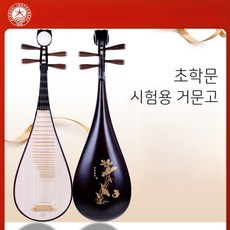 비파 전통 현악기 연주 원목 입문 초보자
