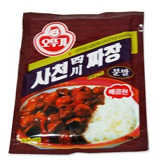 오뚜기 매콤한 사천짜장 분말 100g 식품 > 가공/즉석식품 즉석밥/간편조리 카레/짜장/덮밥 즉석카레, 1개