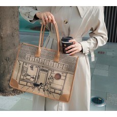 스타벅스강아지가방