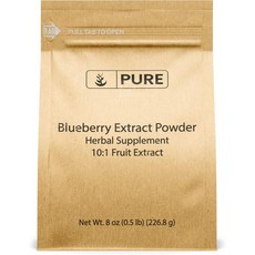 Pure Original Ingredients Blueberry Extract 8oz Non-GMO Gluten-Free Non Fillers or Additives, 1개