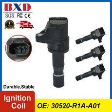 1/4PCS 점화 코일 30520-R1A-A01 30520R1AA01 Acura ILX 2013-2015 Honda Civic 2012-2015 HR-V 2016-2017, 1.30520-R1A-A01(1PCS), 1개