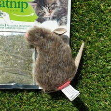  기그위 고양이 캣닢인형 이갈이 사냥놀이 장난감 쥐 