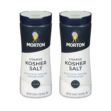 Morton 코셔 솔트 Kosher Salt 453g 2팩, 1개