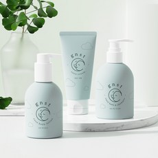 지엔에스티 코코 3종 세트 (크림+바디로션+바스앤샴푸), 1개