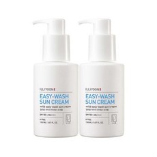 저자극 이지워시 선크림 150ml x 2개