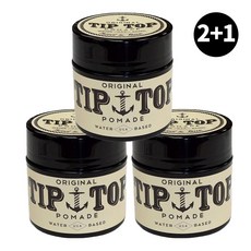 TIP TOP 팁탑 오리지널 포마드 헤어왁스, 4.25oz(120g) x 3개, 1개