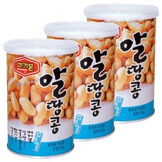 도매빅뱅 착한가격 좋은식품 머거본)알땅콩 캔 x 8개 아몬드/볶음땅콩/호두/견과류/브라질너트/캐슈넛/호박씨/마카다미아/국산땅콩/생땅콩, 단일 수량