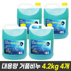 업소용 대용량 거품비누 4.2KG x 4개묶음 손세정제 핸드워시, 4개