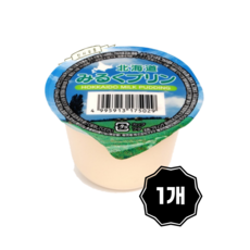 [진시유통] 홋카이도 밀크푸딩, 1개, 100g