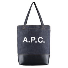 가방팝 아페쎄 APC 악셀 토트백 IAK DARK NAVY