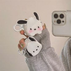 캐릭터 포차코 에어팟1/2세대 프로 투명케이스 에어팟 3세대 적용, 에어팟 3, B