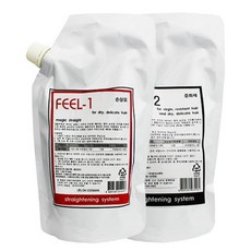 [ALD_6388686] DK코스메틱 필 원 매직 스트레이트 크림 1제 2제 500ml 손상모용 멀티퍼머약 아이롱펌 매직펌 매직약 업소용스트레이트약, 단일상품