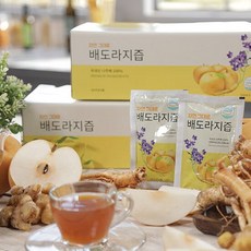 오늘의선택] 자연 그대로 배도라지즙 (총60팩 100ml×30팩*2박스), 단품, 단품, 단품