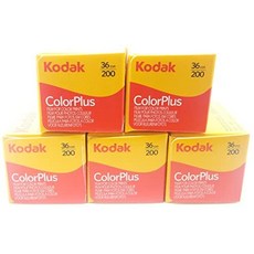 [해외직구]Kodak colorplus 200 ASA 36 노출, 1개, One Color_One Size