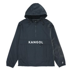 캉골 아노락 워터프루프 하프집 캥거루 K9918 Black