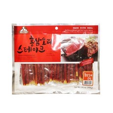 스마일하우스 뉴트리오 홍삼 오리스틱 400g 펫간식 347806, 스마일하우스 뉴트리오 홍삼 오리스틱 400g 펫간식 3, 1개