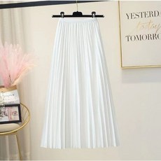 NEW 여름 미니 운동 스커트 플리츠 테니스스커트 골프치마 밴딩 치마바지 여성골프웨어 운동복 상품 이미지