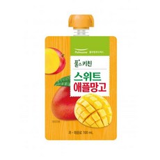 스위트애플망고 4000ml(100ml x 40ea) 안전캡 풀스키친 실온, 40개, 100ml