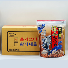 푸드코리아 미담채 혼가쓰야 가다랑어 가쓰오부시 1kg 1BOX(10개입), 1개