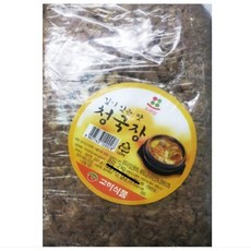 교하식품 두루메 청국장2kg 5개 냉장식품, 2kg