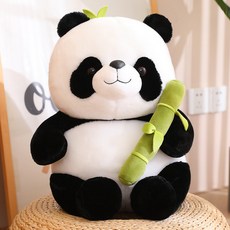 [까투리네] 푸버찌 판다인형 대나무 팬더 애착인형 혼합색상