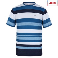 [JDX골프스포츠] 스트라이프 라운드 티셔츠_X2QMTSM10-LB 리뷰후기