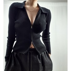 폴로울블렌드가디건