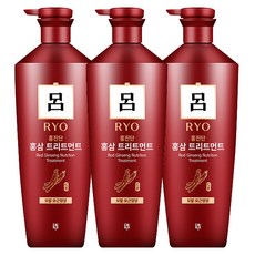 려 홍진단 홍삼 트리트먼트, 3개, 820ml