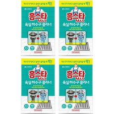 홈스타 맥스 욕실바닥 하수구 클리너, 12g, 4개