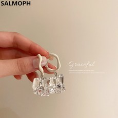 유색보석귀걸이