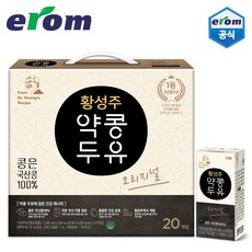 이롬 황성주 약콩두유 오리지널, 190ml, 80개