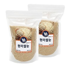 국산 현미쌀눈 가루 분말 500g, 2개