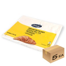 1박스) 데빅 냉동 크루아상 버터시트 2kg x 5개입, 5개